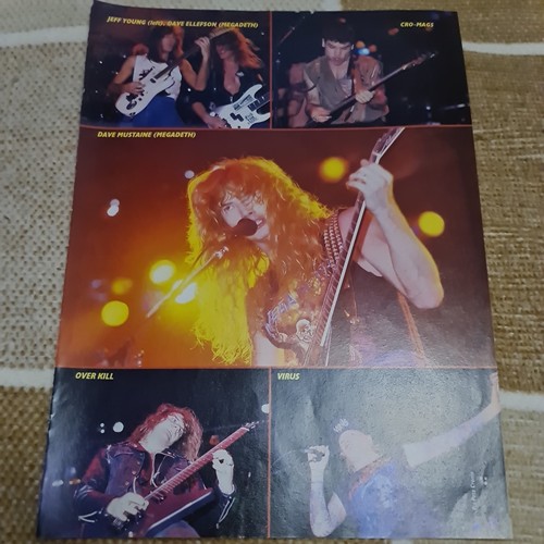 Vintage dave mustaine megadeth - vintage,