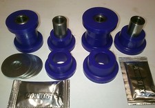 4 Pu Buchsen Querlenker Vorderachse VW Polo 86 86C 86C2 PFF85-101 +103 Powerflex