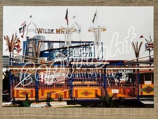 XXL Foto Achterbahn HOLZ WILDE MAUS Göbel Mack 1993 - Kirmes Modellbau Coaster