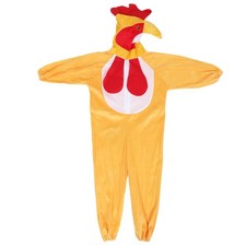 Weihnachten Jumpsuit Gelb Huhn Kostüm Bühne Performance Cosplay Kostüm