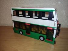 WANGE 5971 Intercity Doppeldecker Tour Bus aus Klemmbausteinen