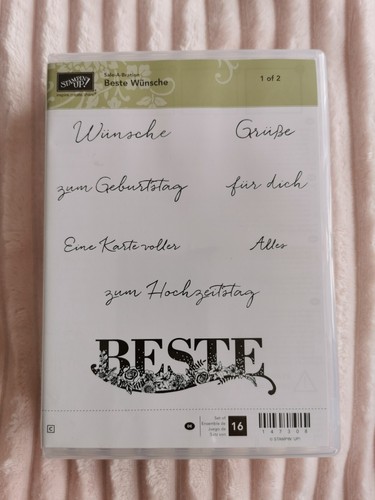 Stampin stempelset beste - up!,