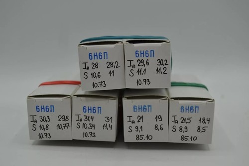 Matched pair 6n6p röhren - pair,