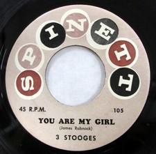3 STOOGES 45 You Are My Girl /