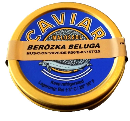 10g schwarzer beluga kaviar - 10g, kaviar/