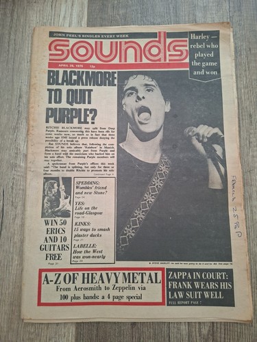Sounds newspaper 1975 - newspaper, 26.04.1975