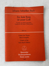 Noten.  J.S. Bach. Ein feste