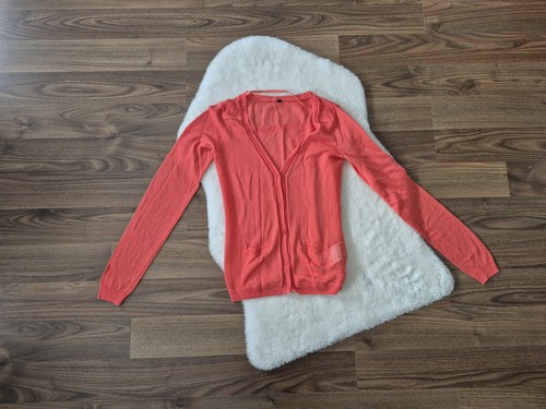 Lachsfarbener cardigan - lachsfarbener,