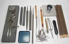 60 Teile  Goldschmiedewerkzeug