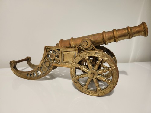 Große antike messing - antike, kanone