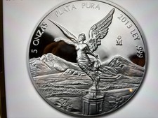 5 OZ SILBERMÜNZE LIBERTAD