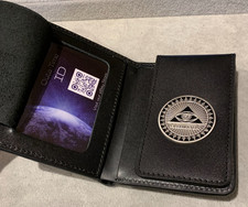 Leder Ausweis Geldbörse mit