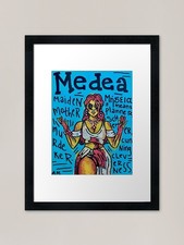 Medea gerahmter kunstdruck - medea,