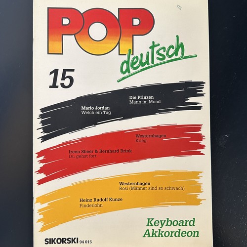 Noten pop orgel deutsch - noten,