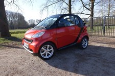 Smart Fortwo Cabrio 451 Rot 68000 Km 71 PS Schaltwippen Klima Navi sehr gepflegt
