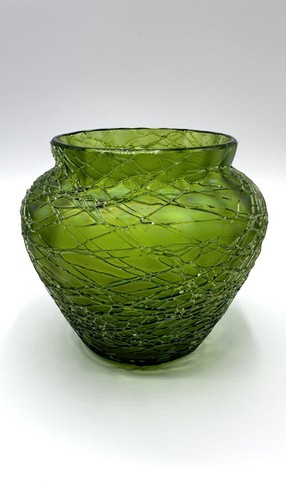 Vase glas wohl joh - wohl, loetz