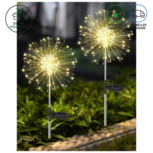 Gartenleuchte solar pusteblume - solar,