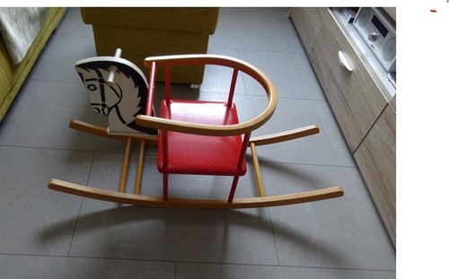 Vintage schaukelpferd tolle - vintage,