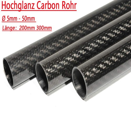 Hochglanz carbon rohr - carbon,