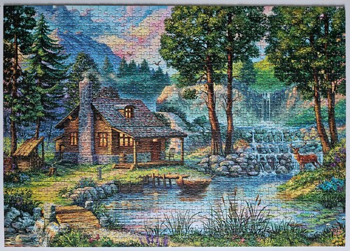 Art puzzle fairytale - puzzle, house"