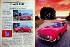 Oldtimer Praxis 1251) Ford OSI Coupe 20M TS Restaurierung - ein interessanter Be