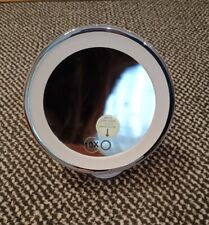 Schminkspiegel | 10fach Vergrößerung | beleuchtet | mit Saugnapf | wie NEU