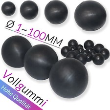 Schwarzer NBR Gummiball Vollgummiball elastischer Ball Dichtungsball 2–100 mm
