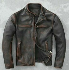 Herren Motorrad Biker Vintage