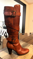 Konstantin Starke, Stiefel, Leder Cognac, Gr 39, Top Zustand