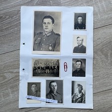 Konvolut Lot Sammlung Orden Bursche Wehrmacht Polizei 10 Original Fotos 2.WK