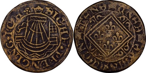 Nürnberg rechenpfennig jeton - nürnberg,