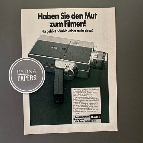 1969 mut zum filmen kodak - mut,