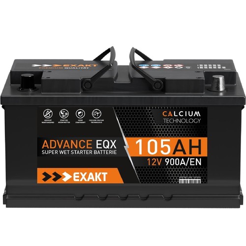Autobatterie 105ah 12v - 12v, exakt