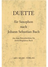 SAXOPHON DUETTE NACH J.S.BACH