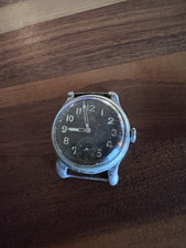 Vintage Silvana WW2 German Military Handaufzug Herren Armbanduhr