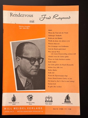 Noten rendezvous mit fred - -,