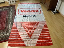 Veedol Motoröl, Flagge, Banner, Fahne, groß, Oldtimer