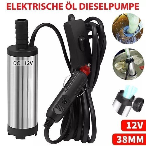 12v auto minipumpe 38mm - 12v,
