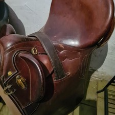 Stocksattel Syd Hill Suprema Stockmaster Cox Poley mit Zubehör