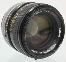 CANON LENS FD 50mm 1:1.4
