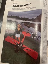 Bauplan für Motor Flugzeug, Spacewalker, 231 cm Spannweite