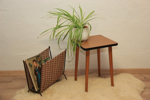Alter holzhocker schemel - holzhocker,