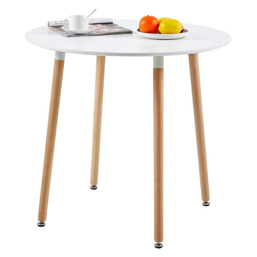 Esstisch rund mdf buchenholz - esstisch,