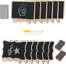 12 Mini Tafeln mit Ständer