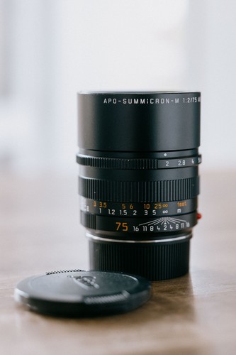 Leica apo summicron 75mm 2 - apo-summicron-m, f/2