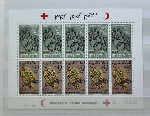 Postfrischer briefmarken block - postfrischer, briefmarken-block