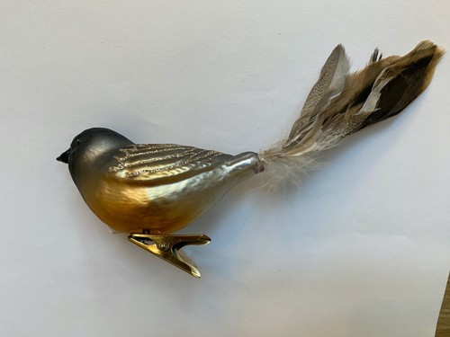 Glasvogel mit clip - glasvogel,
