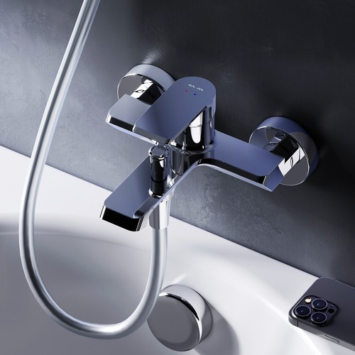Badewannenarmatur mit auslauf - badewannenarmatur,