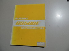 SUZUKI GS 500 E 1989-1991 Wartungs Reparatur Werkstatthandbuch