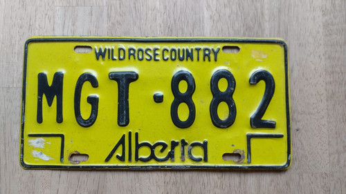 Nummernschild kanada alberta - nummernschild,